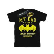 DC Comics Heren batman mijn vader is een superheld t-shirt