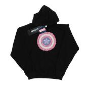 Marvel Avengers Heren captain america bloemen schild hoodie