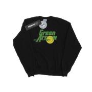 DC Comics Heren sweatshirt met crackle logo van de groene pijl