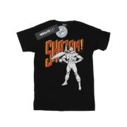 DC Comics Dames shazam mono action pose katoenen vriendje t-shirt