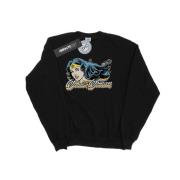 DC Comics Heren wonder woman glimlach sweatshirt