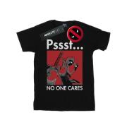 Marvel Avengers Dames deadpool no one cares katoenen vriendje t-shirt