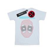 Marvel Avengers Dames deadpool mesh head katoenen vriendje t-shirt