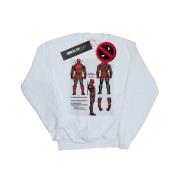 Marvel Avengers Heren deadpool actiefiguur plannen sweatshirt