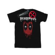 Marvel Avengers Dames deadpool druipend hoofd katoenen vriendje t-shir...