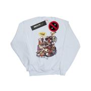 Marvel Avengers Heren deadpool merchandise royalties sweatshirt