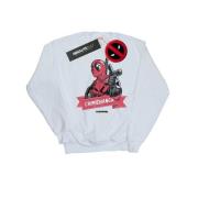 Marvel Avengers Heren deadpool chimichanga vinger sweatshirt