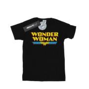 DC Comics Heren wonder woman tekst logo t-shirt