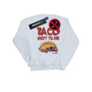 Marvel Avengers Heren deadpool taco dirty to me sweatshirt