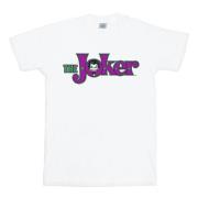 DC Comics Heren the joker tekst logo t-shirt