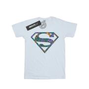 DC Comics Heren superman bloemen logo 1 t-shirt