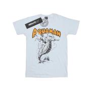 DC Comics Heren aquaman mono action pose t-shirt