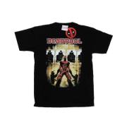 Marvel Avengers Heren deadpool schietoefening t-shirt