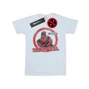 Marvel Avengers Heren deadpool serieus spraakballon t-shirt