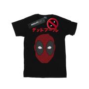 Marvel Avengers Heren deadpool japans seigaiha hoofd t-shirt