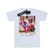 Friends Dames superman en kerstman katoenen vriendje t-shirt