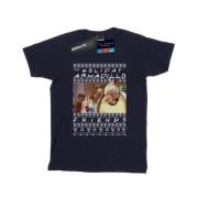 Friends Dames fair isle holiday armadillo cotton boyfriend t-shirt