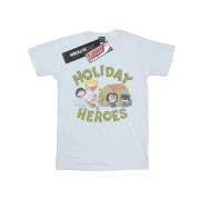 DC Comics Heren justice league kerstmis levering t-shirt