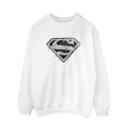 DC Comics Dames superman logo schets sweatshirt