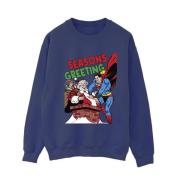 DC Comics Dames superman santa comic sweatshirt