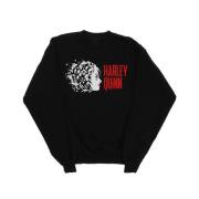 DC Comics Heren the suicide squad harley quinn stencil logo sweatshirt