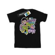 DC Comics Dames teen titans go knock knock katoenen vriendje t-shirt