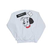 Disney Heren 101 dalmatiërs dalmatiër hoofd sweatshirt