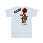 Marvel Avengers Heren deadpool regisseursstoel t-shirt