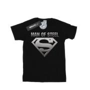 DC Comics Dames superman man of steel schild katoenen vriendje t-shirt