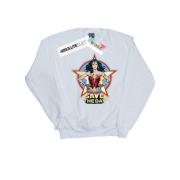 DC Comics Dames wonder woman 84 sterren ontwerp sweatshirt