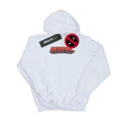 Marvel Avengers Dames deadpool tekst logo hoodie