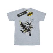 DC Comics Dames batman batface splash katoenen vriendje t-shirt