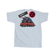 Marvel Avengers Heren deadpool zwaard logo t-shirt