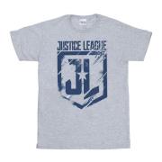 DC Comics Heren justice league movie indigo logo t-shirt