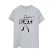 DC Comics Dames shazam outline katoenen vriendje t-shirt