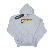 DC Comics Heren superman telescopic crackle logo hoodie