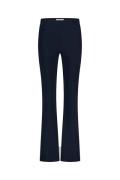 Studio Anneloes flair bonded trousers 94800 6900 dark blue