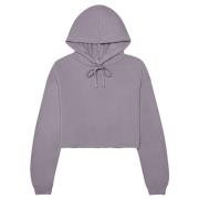 Bella + Canvas Dames fleece crop hoodie