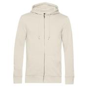 B and C Unisex inspire organic full zip hoodie voor volwassenen