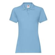 Fruit of the Loom Dames premium effen poloshirt