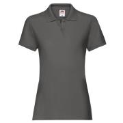 Fruit of the Loom Dames premium effen poloshirt