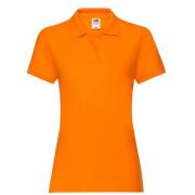 Fruit of the Loom Dames premium effen poloshirt