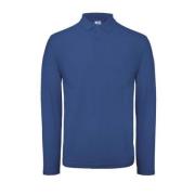 B and C Heren id.001 poloshirt met lange mouwen