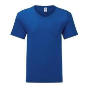 Fruit of the Loom Heren iconic 150 v hals t-shirt