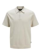 Jack & Jones jprblamilano spring knit polo ss sn 12271401 silver linin...