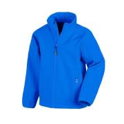 Result Kinder/kids 2-laags bedrukbaar softshell jack