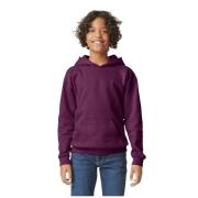 Gildan Kinder/kids softstyle plain fleece midweight hoodie