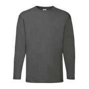 Fruit of the Loom Heren valueweight t-shirt met lange mouwen