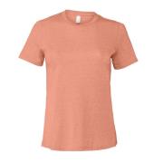 Bella + Canvas Dames cvc jersey relaxed fit t-shirt met korte mouwen