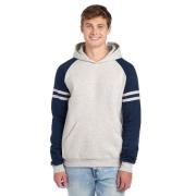 Jerzees Colours Heren colour block nublend hoodie